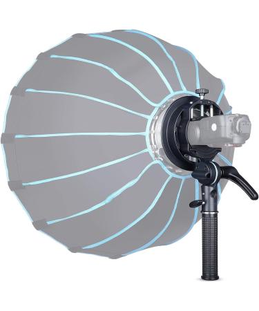 GODOX S2 Speedlite Bracket Bowens Mount Holder with Cold Shoe Flash Mount for Godox V1, AD200Pro, AD200, AD400Pro, V860II, TT350, TT685, TT600 Series Flash - Buy Online on GoSupps.com