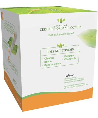 Organyc Organic Tampons Super Plus - Compact 16 Count | Eco-Friendly & Biodegradable - Buy Online on GoSupps.com