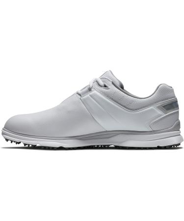 FootJoy Men's Pro/SL Golf Shoes 9.5 - White/Navy/Red | Premium Performance and Style - Buy Online on GoSupps.com