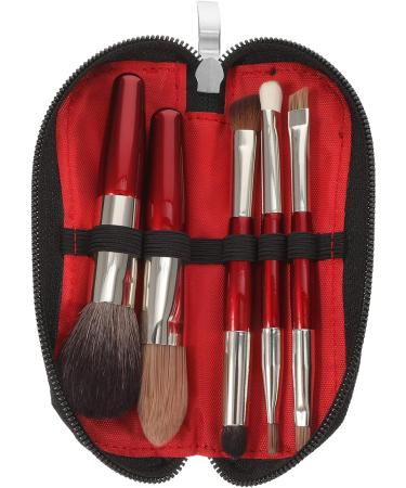 minkissy 2 Sets Makeup Brush with Bag Cosmetics Supply Lip Brush Face Makeup Brush Girl Makeup Brush Cosmetics Brush Powder Makeup Girl's Eyeshadow Brush Handle Brush Miss Fabric The Face - Buy Online on GoSupps.com
