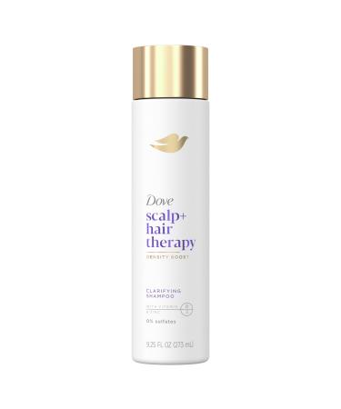 Dove Density Boost Clarifying Shampoo Scalp + Hair Therapy for Gentle Cleansing with Vitamin B3 Zinc and 0% sulfates 9.25 oz