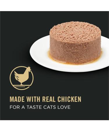 Purina Pro Plan Hairball Wet Cat Food Chicken Entree - 85 g Can (24 Pack) - Buy Online on GoSupps.com