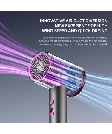 Numoya Hair Dryer Numoya Jetspeed Hair Dryer Numoya Highspeed Dryer for Travel Low Noise Blow Dryer for Home Travel Blow Dryer with Diffuser for Curly Hair (White) - Buy Online on GoSupps.com