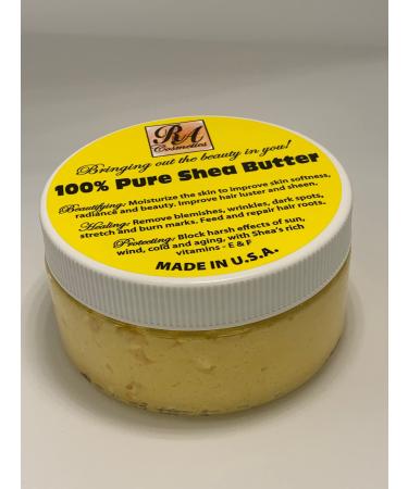 RA COSMETICS 100% African Shea Butter Whipped 6 oz