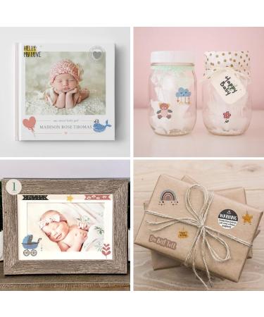 Buy Lynsan Sticker Baby (212 Motifs) | Baby Album Stickers & Scrapbook Decorations for Girls - Perfect Gifts for Young Babies! - Buy Online on GoSupps.com