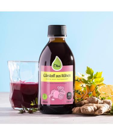 Olini Beetroot Fermentation Drink 500ml | Natural Probiotic with Lemon Turmeric & Ginger | Preservative-Free Freshly Pasteurized - Buy Online on GoSupps.com