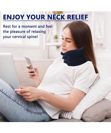 Buy Smtelegance Cervical Neck Traction Device - Adjustable Neck Support Pillow for Spine Posture Correction | International Shipping - Buy Online on GoSupps.com