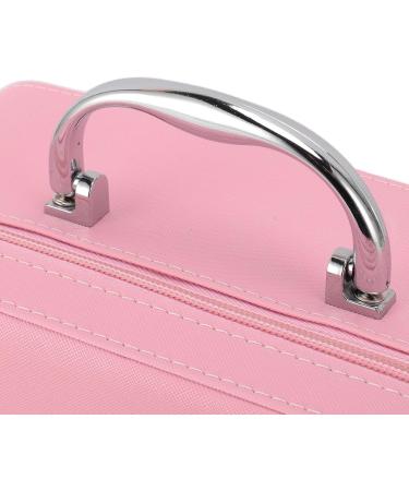 Eyelash Extension Storage Box Smooth Open Durable Waterproof Nail Tool Storage Box Pink for Travel (Pink) - Buy Online on GoSupps.com