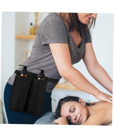 Angoily Adjustable Masseur Bunkbag with Bottle Pocket - Essential Oil & Lotion Storage Hip Bag for Massage Salons - Buy Online on GoSupps.com