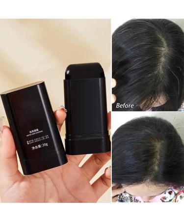 Safe And Convenient Comb Hair Dye | Waterproof And Sweat-Proof Hair Dye Comb | Black Hair Dye With Comb Applicator For Men Women | Hair Concealer Combing Hair For Quick Touch-Ups (Coffee 20g) - Buy Online on GoSupps.com