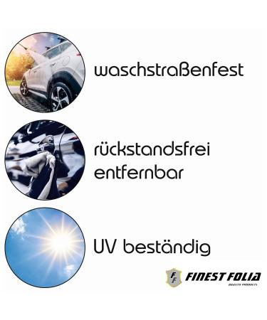 Baby on Board Sticker 12x7cm - UV Weatherproof Auto Sticker for Boys | Finest Folia Car Decal - Buy Online on GoSupps.com