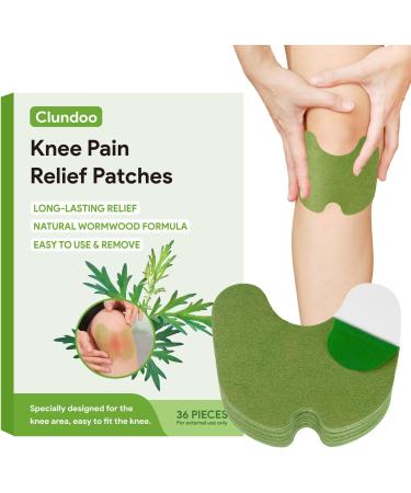 Clundoo Pain Relief Patch - 36 Moxibustion Patches for Knee Back Neck & Shoulder Pain Relief - Fast Shipping Worldwide - Buy Online on GoSupps.com