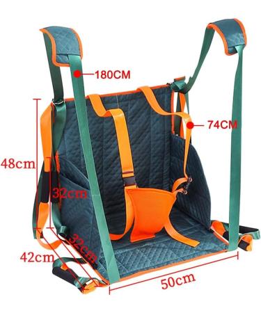 Patient Transfer Lifting Strap - Convenient Mobility Transfer Seat Cushion Carrying Belt for Transporting Elderly Disabled - Buy Online on GoSupps.com