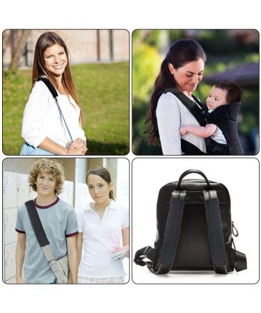 BUIFU 2-Piece Belt Pad | Car Safety Belt Cushions | Black Auto Seat Shoulder Protection | Comfortable & Soft Buckling Belt Pads for Adults - Buy Online on GoSupps.com