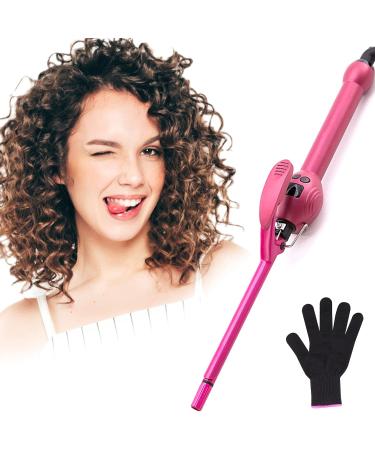 Professional 3/8 Inch Curling Iron - 9mm Ceramic Tourmaline Curl Wand for All Hair Types | Wave Hair Styling Tool with Non-Slip Handle | Adjustable Temperatures 225 F to 450 F - Buy Online on GoSupps.com