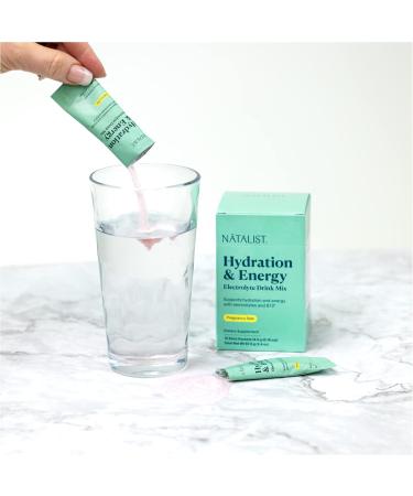Buy NATALIST Hydration & Electrolyte Powder | Caffeine Free Vegan Berry Drink Mix for Women | Daily Mineral & Vitamin Boost | 15 Servings | International Shipping - Buy Online on GoSupps.com
