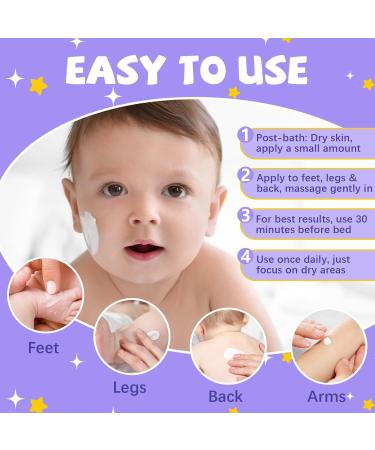 Magnesium Lotion for Kids Magnesium Cream for Babies Reduces Pre-Bed Anxiety & Extends Sleep Duration Lavender with Vitamins D3 K2 B6 Melatonin-Free for Sensitive Skin (4 Oz) 4 Ounce (Pack of 1) - Buy Online on GoSupps.com