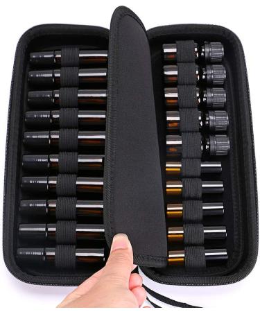 Buy BTSky Eva Essential Oil Bag - Waterproof Hard Shell for 20 Bottles (10ml 5ml) - Purple Carrier Pocket - Perfect for Essential Oils - Buy Online on GoSupps.com