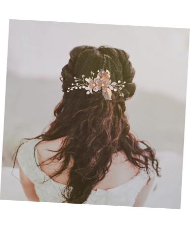 FRCOLOR Hair Comb Wedding Headdresss Bride Hair Accessory Hair Styling Accessories Flower Clips Rhinestone Tiara Headband Floral Hair Headpiece Rhinestones Miss Diamond Hair Piece - Buy Online on GoSupps.com