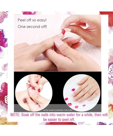 Silver Nail Polish - Peel Off Nail Polish Quick Dry Nail Varnish Metallic Nail Polsihes Non Toxic Water Based Formula Nail Lacquer for Women Girl Teens Nail Art Gift S01-Silver - Buy Online on GoSupps.com