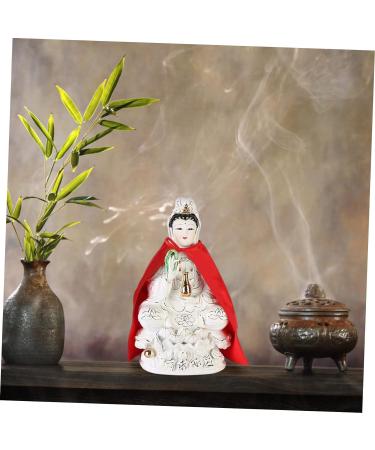 Zerodeko 2pcs Buddha Cape Red Buddha Cloth Delicate Fabric - Buy Online on GoSupps.com