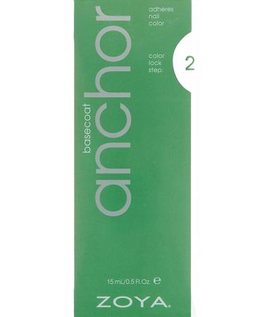 ZOYA Anchor Base Coat 0.5 Fl Oz - Nail Strengthener and Smoothing Primer - Buy Online on GoSupps.com