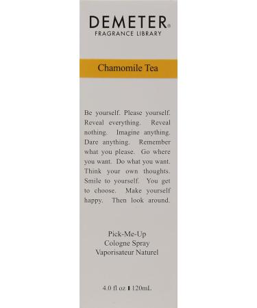 Chamomile Tea by Demeter for Women - 4 oz Cologne Spray Chamomile Tea 4 Fl Oz (Pack of 1) - Buy Online on GoSupps.com