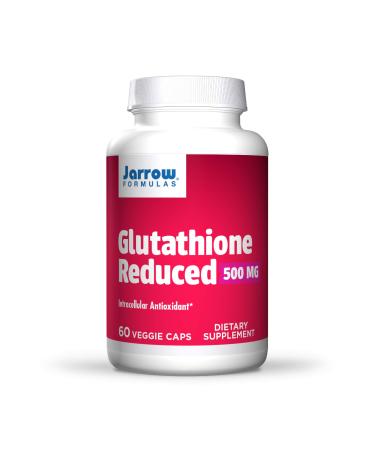 Jarrow Formulas Glutathione Reduced 500 mg 60 Veggie Caps