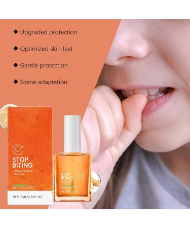 Stop Nail Biting Bitter Water 15ml with Gentle Care Oil | Treatment for Bitten Nails and Thumb Sucking in Children | Natural Hand Moisturizer - Buy Online on GoSupps.com