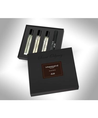 Rasasi Scent Odyssey - La Yuqawam for Men - 3 Pc Gift Set 0.25oz LaYuqawam Pour Homme EDP Spray 0.25oz Ambergris Showers EDP Spray 0.25oz Tobacco Blaze EDP Spray 0.75 Fl Oz (Pack of 1) - Buy Online on GoSupps.com