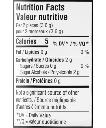 Trident Unwrapped Spearmint - 6 Bottles (300 Pieces) - Sugar-Free Gum Spearmint 50 count (Pack of 6) - Buy Online on GoSupps.com