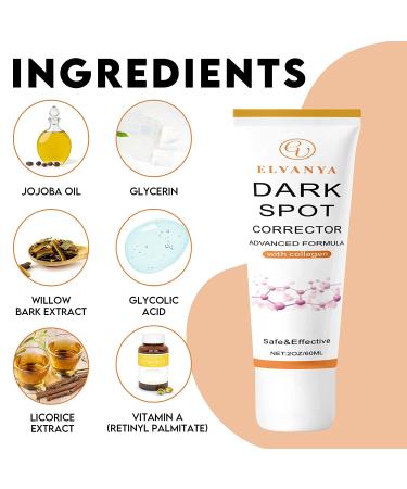Dark Spot Remover for Face & Underarms - Moisturizing Cream for Armpits, Neck, Knees & Private Areas - Buy Online on GoSupps.com
