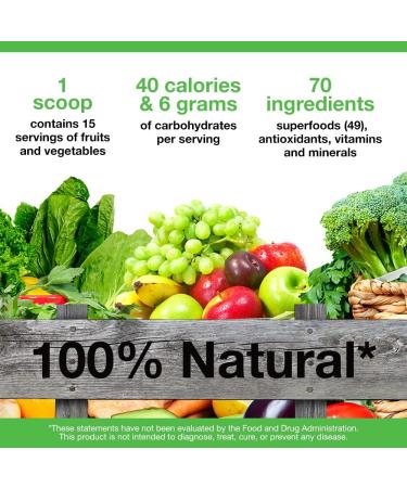Greens First Berry - 30 Servings - 10.16 Ounce - Health Supplement - Buy Online on GoSupps.com