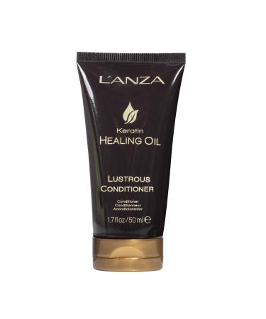 L'Zusa keratin healing oil shiny conditioner for damaged hair (50 ml) feeds repairs gloss & strength for a silky look sulfate -free paraben gluten -free hair care flushing - Buy Online on GoSupps.com