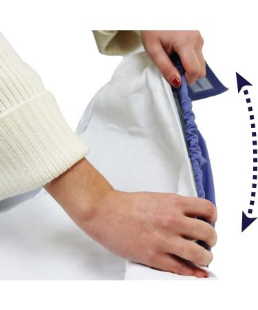 KMINA Reusable Adult Nappy Protector - Waterproof Washable Cloth Diaper Cover with Adjustable Liners for Senior Incontinence - Made in Europe - Buy Online on GoSupps.com