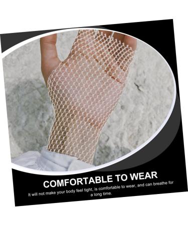 1 Roll Elastic Gauze Tape Net Tubular - Medical & Athletic Use - Premium White Elasticity Cotton for Sprains - International Shipping Available - Buy Online on GoSupps.com