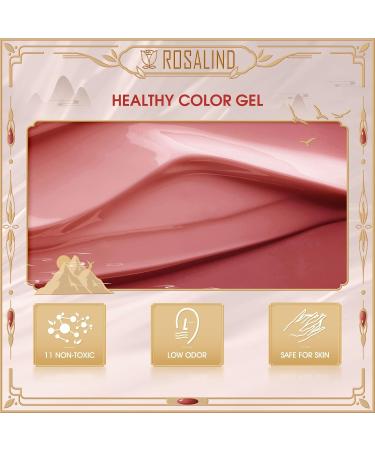 ROSALIND UV Nail Polish Colour Changing Gel Nail Polish Set 10 Pieces Glitter Thermal Shellac Gel Polish UV LED Soak Off Chameleon Gel Polish Set Blue White - Buy Online on GoSupps.com