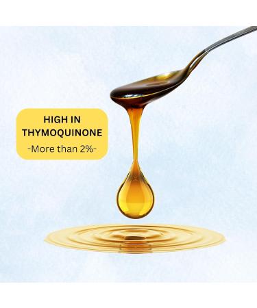 Be Natura Organics Pure Organic Blackseed Oil 50ml - Organic coldpressed Virgin Premium Quality of Nigella Sativa (Black Cumin Seed) | High Strength +2% Thymoquenine | Glass Bottle | Soil Association - Buy Online on GoSupps.com