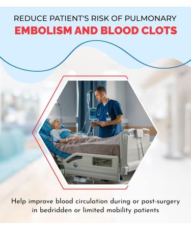 ITA-MED 18 mmHg Anti-Embolism Knee High Compression Socks for Men & Women - Soft Breathable 3XL White - Buy Online on GoSupps.com