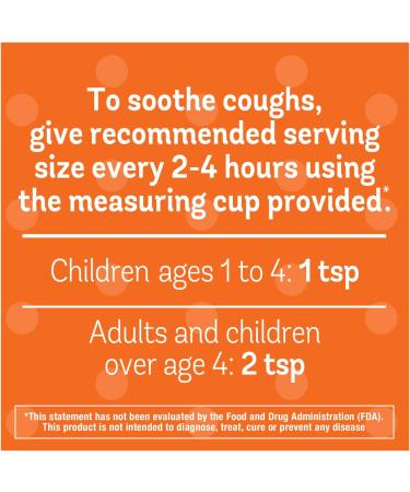 Little Remedies Honey Cough Syrup 4 fl oz - 100% Natural, Ages 12 Months & Up - Buy Online on GoSupps.com
