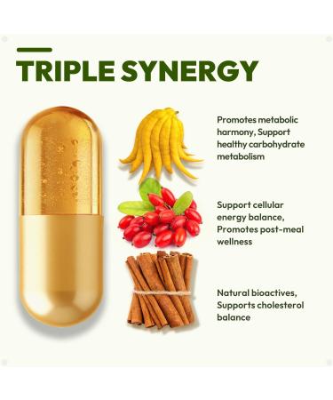 Liposomal GLP-1 Supplement Weight Loss - 600mg Berberine with Ceylon Cinnamon - Enhanced Absorption Formula for Healthy Glucose Metabolism & Metabolic Support - 180 Capsules (90 Days Supply) - Buy Online on GoSupps.com