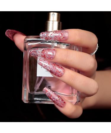 MAYCHAO Glitter Gel Nail Polish 15ML Firework Sequins - Soak Off UV LED Gel Polish for Nail Art - 0.5 OZ - Buy Online on GoSupps.com