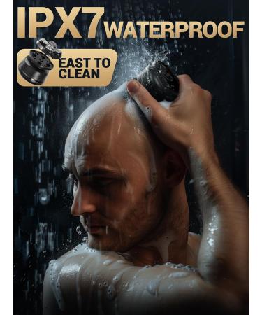 Buy Electric Head Shaver for Bald Men - Rechargeable Hypoallergenic Cordless Razor Waterproof Wet/Dry Manscape Trimmer with Type-C Charge - Buy Online on GoSupps.com