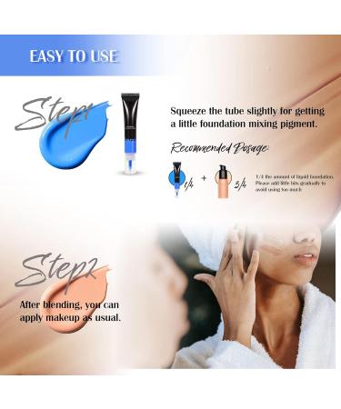 Nmbol Foundation Mixing Pigment Pigment Foundation Mixing Foundation Mixing Pigment for Adjusting Shade Coloror Foundation Mixer Light Easy to with Foundation Foundation-Mischpigment - Buy Online on GoSupps.com