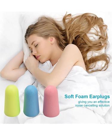 Ear Plugs 24 Pieces/box Soundproof Sleep Earplugs Noise Reducing Sponge Noise Resistant Earplugs Loop Earplugs Canada(Pink) - Buy Online on GoSupps.com