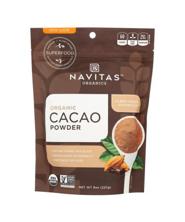 Navitas Organics Organic Cacao Powder 8 oz (227 g)