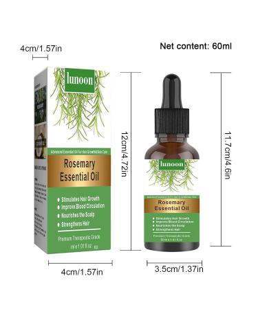Buy 2 Essential Oils for Hair Growth & Dry Scalp Care - 60ml | Men's & Women's Hair Solutions - Buy Online on GoSupps.com