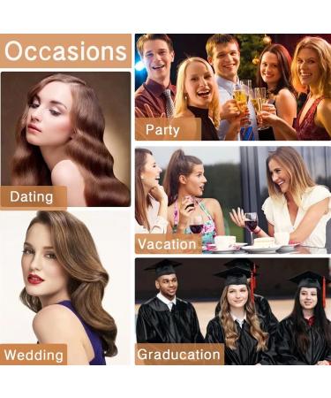 6D Hair Extensions Human Hair/clip In Hair Extensions For Salon Fast Installation And Removal Ten Bunches In A Row (Color : 40 Row Size : 65cm/26inch) 65cm/26inch 40 Row - Buy Online on GoSupps.com