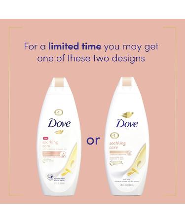 Dove Calendula-Infused Body Wash for Sensitive Skin | Hydrating & Sulfate-Free | 22 oz (Pack of 4) - Buy Online on GoSupps.com
