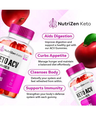 1 Pack - Nutrizen Keto ACV Gummies - Nutrizen ACV Keto Gummy 1050 MG Nutrizen Keto ACV Gummies Advanced Nutrizen Keto Gummies Nutrizen 60 Gummies for 1 Month - Buy Online on GoSupps.com